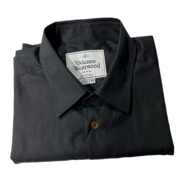 Vivienne Westwood Shirts Vivienne Westwood Black Buttondown Dress